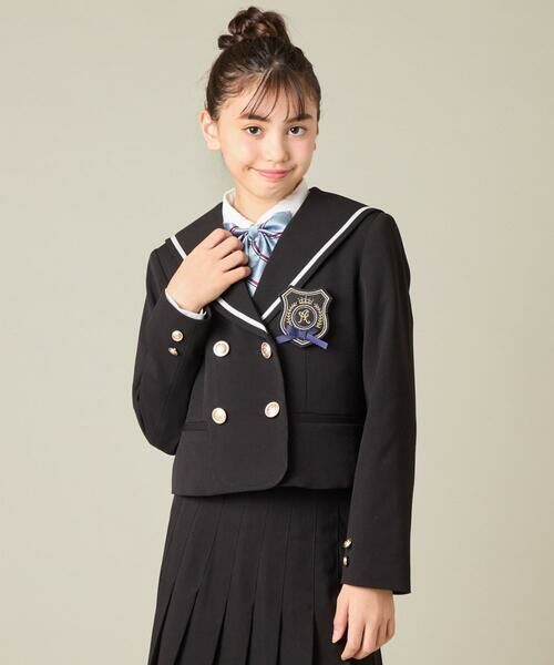 a.v.v / アー・ヴェ・ヴェ セットアップ | [150-160]【卒服】【エンブレム付き】配色セーラーカラージャケット | 詳細15