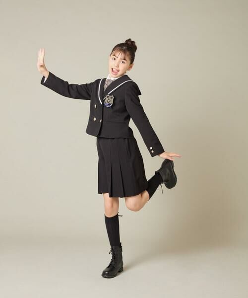 a.v.v / アー・ヴェ・ヴェ セットアップ | [150-160]【卒服】【エンブレム付き】配色セーラーカラージャケット | 詳細27