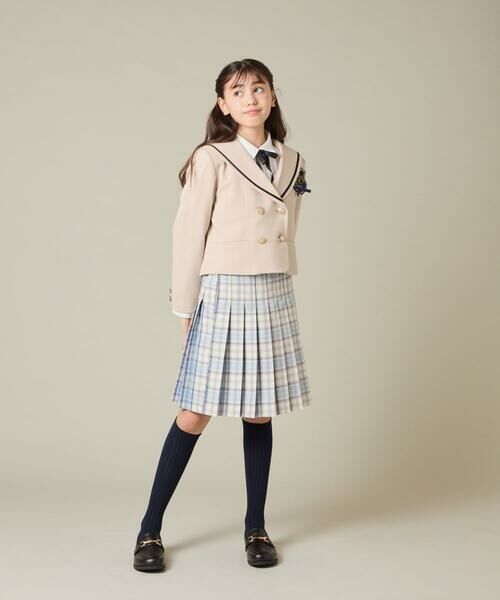 a.v.v / アー・ヴェ・ヴェ セットアップ | [150-160]【卒服】【エンブレム付き】配色セーラーカラージャケット | 詳細5