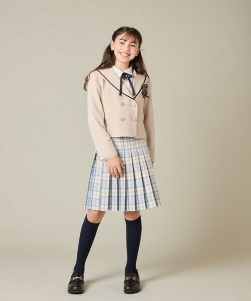 a.v.v / アー・ヴェ・ヴェ セットアップ | [150-160]【卒服】【エンブレム付き】配色セーラーカラージャケット | 詳細6