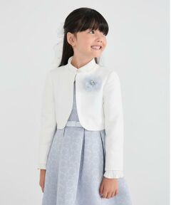 a.v.v / アー・ヴェ・ヴェ ノーカラージャケット | [110-130]【セレモニー/オケージョン/結婚式】セレモニーポケボレロ