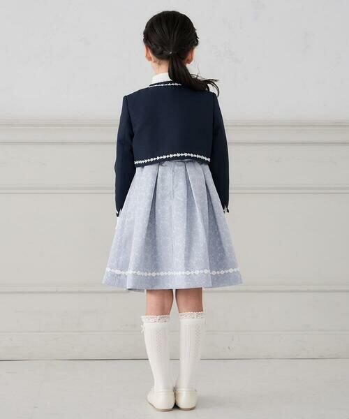 a.v.v / アー・ヴェ・ヴェ ノーカラージャケット | [110-130]【セレモニー/オケージョン/結婚式】セレモニーポケボレロ | 詳細5