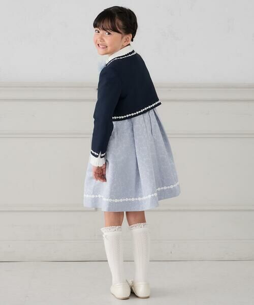 a.v.v / アー・ヴェ・ヴェ ノーカラージャケット | [110-130]【セレモニー/オケージョン/結婚式】セレモニーポケボレロ | 詳細6