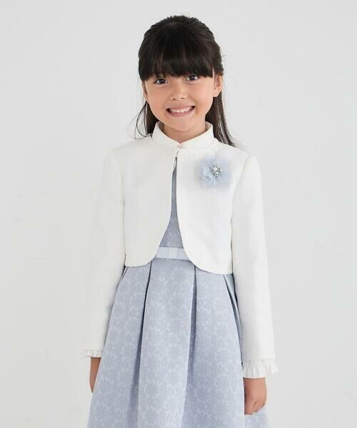 a.v.v / アー・ヴェ・ヴェ ノーカラージャケット | [110-130]【セレモニー/オケージョン/結婚式】セレモニーポケボレロ | 詳細9