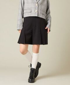 a.v.v / アー・ヴェ・ヴェ ショート・ハーフ・半端丈パンツ | [150-160]【卒服】タックキュロットパンツ