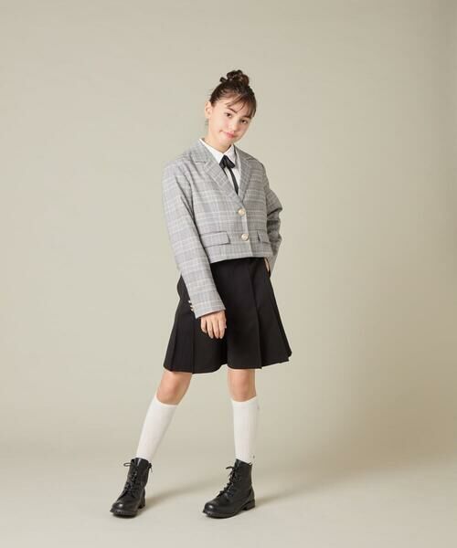 a.v.v / アー・ヴェ・ヴェ ショート・ハーフ・半端丈パンツ | [150-160]【卒服】タックキュロットパンツ | 詳細15