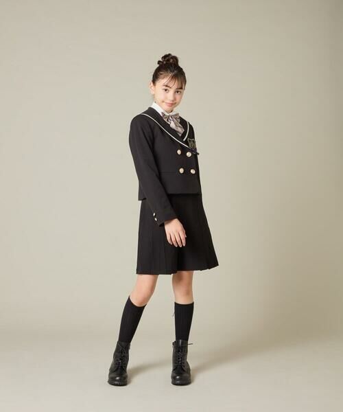 a.v.v / アー・ヴェ・ヴェ ショート・ハーフ・半端丈パンツ | [150-160]【卒服】タックキュロットパンツ | 詳細18