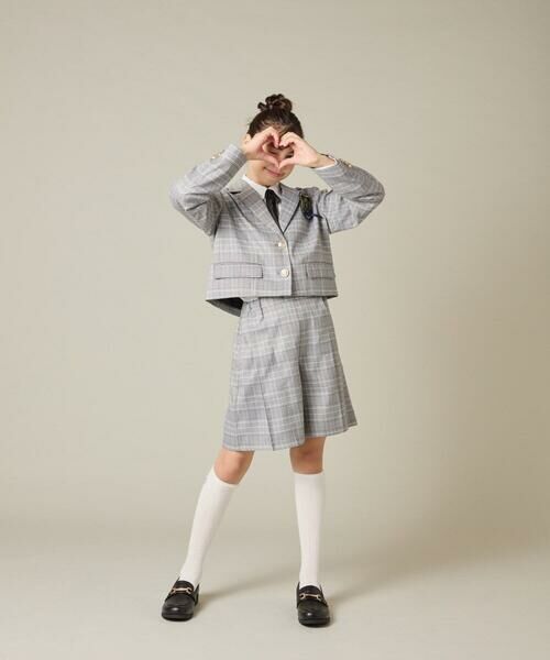 a.v.v / アー・ヴェ・ヴェ ショート・ハーフ・半端丈パンツ | [150-160]【卒服】タックキュロットパンツ | 詳細4