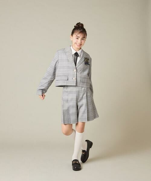 a.v.v / アー・ヴェ・ヴェ ショート・ハーフ・半端丈パンツ | [150-160]【卒服】タックキュロットパンツ | 詳細5