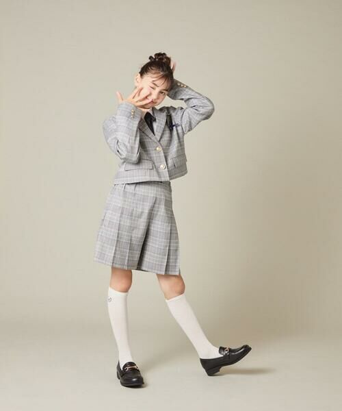 a.v.v / アー・ヴェ・ヴェ ショート・ハーフ・半端丈パンツ | [150-160]【卒服】タックキュロットパンツ | 詳細6