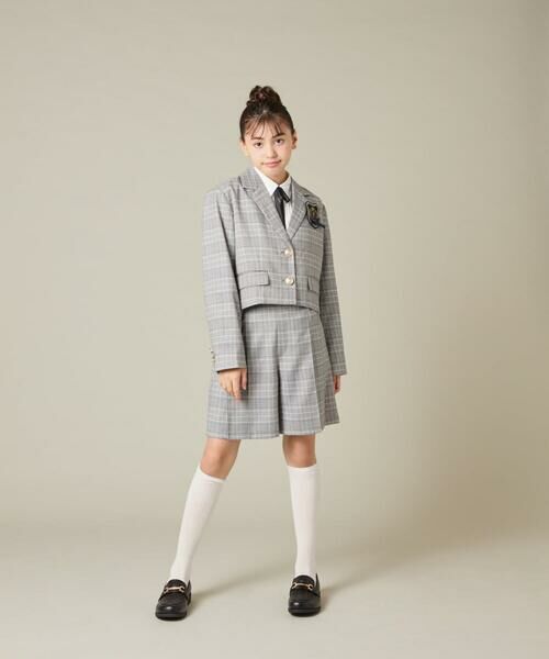 a.v.v / アー・ヴェ・ヴェ ショート・ハーフ・半端丈パンツ | [150-160]【卒服】タックキュロットパンツ | 詳細7