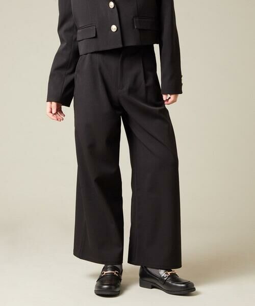 a.v.v / アー・ヴェ・ヴェ その他パンツ | [150-160]【卒服】タックワイドパンツ | 詳細2