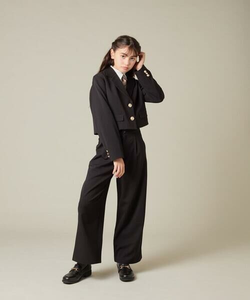 a.v.v / アー・ヴェ・ヴェ その他パンツ | [150-160]【卒服】タックワイドパンツ | 詳細5