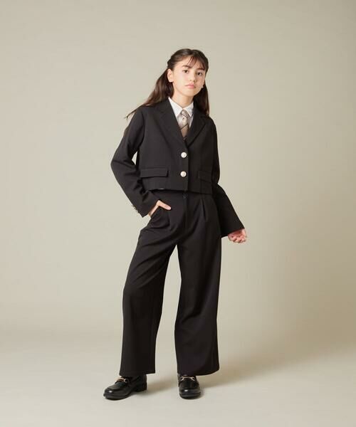 a.v.v / アー・ヴェ・ヴェ その他パンツ | [150-160]【卒服】タックワイドパンツ | 詳細7