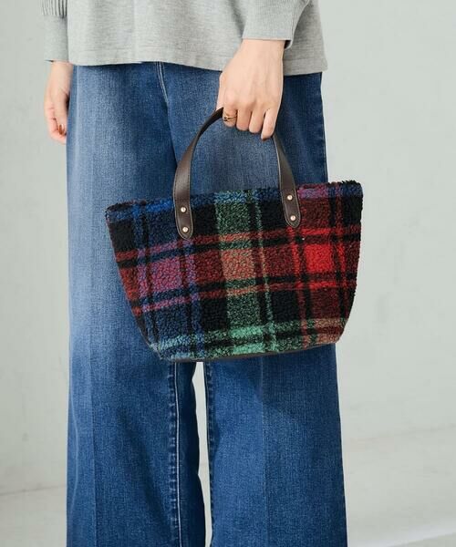 a.v.v / アー・ヴェ・ヴェ トートバッグ | 【雑誌InRed(宝島社)1月・2月合併号掲載】ボアミニトート | 詳細11