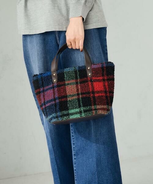 a.v.v / アー・ヴェ・ヴェ トートバッグ | 【雑誌InRed(宝島社)1月・2月合併号掲載】ボアミニトート | 詳細12