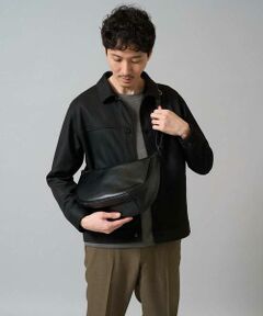 a.v.v / アー・ヴェ・ヴェ ショルダーバッグ | フェイクレザーハーフムーンショルダーバッグ