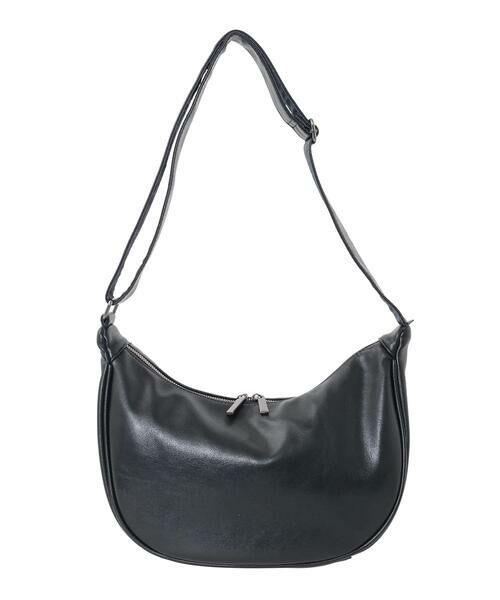 a.v.v / アー・ヴェ・ヴェ ショルダーバッグ | フェイクレザーハーフムーンショルダーバッグ | 詳細1