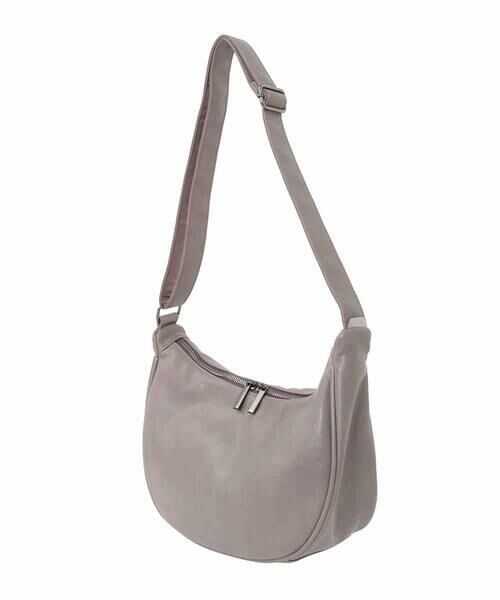 a.v.v / アー・ヴェ・ヴェ ショルダーバッグ | フェイクレザーハーフムーンショルダーバッグ | 詳細2