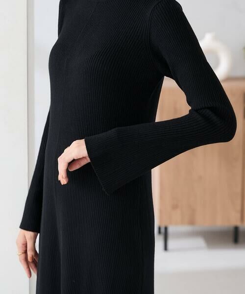 a.v.v / アー・ヴェ・ヴェ ロング・マキシ丈ワンピース | 【2SET】フェザーベスト×フレアニットワンピース | 詳細19