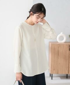 a.v.v / アー・ヴェ・ヴェ シャツ・ブラウス | ノーカラーカフスブラウス