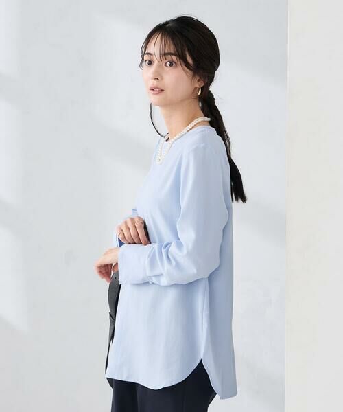 a.v.v / アー・ヴェ・ヴェ シャツ・ブラウス | ノーカラーカフスブラウス | 詳細11