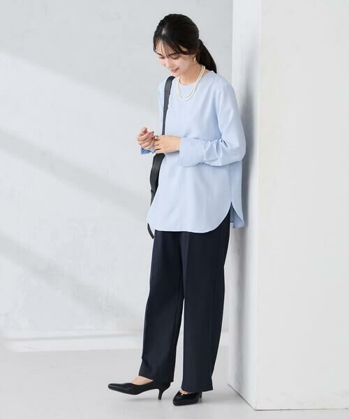 a.v.v / アー・ヴェ・ヴェ シャツ・ブラウス | ノーカラーカフスブラウス | 詳細13