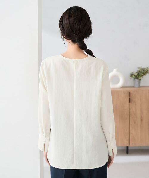 a.v.v / アー・ヴェ・ヴェ シャツ・ブラウス | ノーカラーカフスブラウス | 詳細17