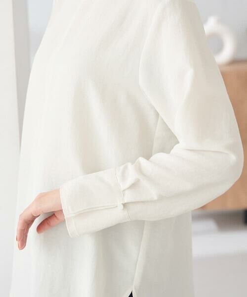 a.v.v / アー・ヴェ・ヴェ シャツ・ブラウス | ノーカラーカフスブラウス | 詳細20