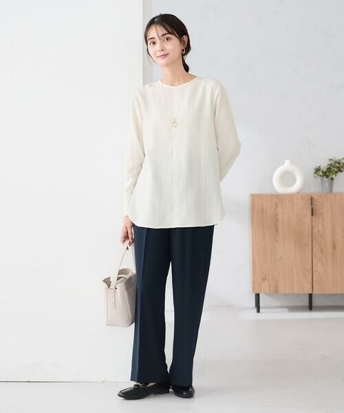 a.v.v / アー・ヴェ・ヴェ シャツ・ブラウス | ノーカラーカフスブラウス | 詳細6