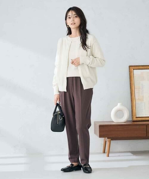 a.v.v / アー・ヴェ・ヴェ カーディガン・ボレロ | スパンコール混クルーネックカーディガン | 詳細10