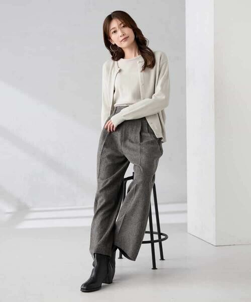a.v.v / アー・ヴェ・ヴェ カーディガン・ボレロ | スパンコール混クルーネックカーディガン | 詳細24