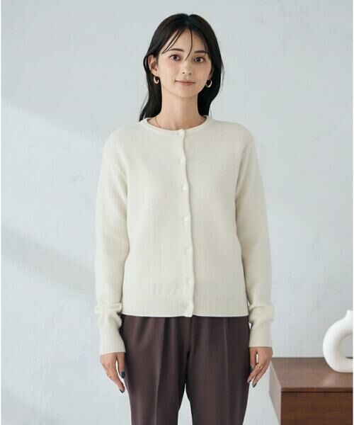 a.v.v / アー・ヴェ・ヴェ カーディガン・ボレロ | スパンコール混クルーネックカーディガン | 詳細25