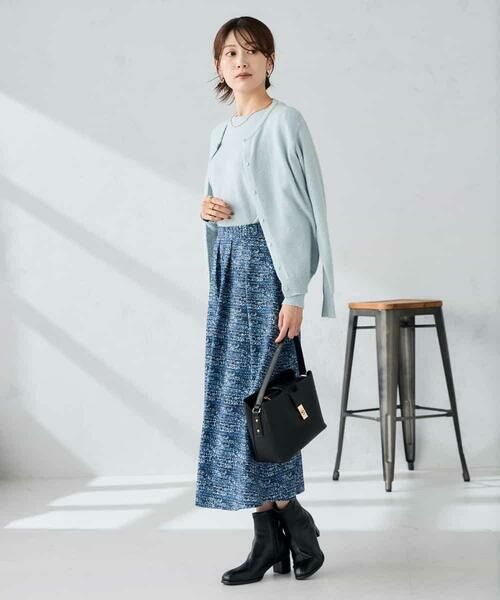 a.v.v / アー・ヴェ・ヴェ カーディガン・ボレロ | スパンコール混クルーネックカーディガン | 詳細7