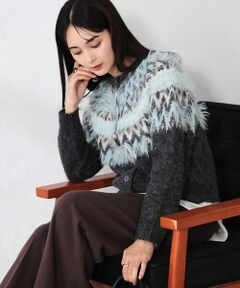 a.v.v / アー・ヴェ・ヴェ カーディガン・ボレロ | 【2WAY】フェアアイルニットカーディガン