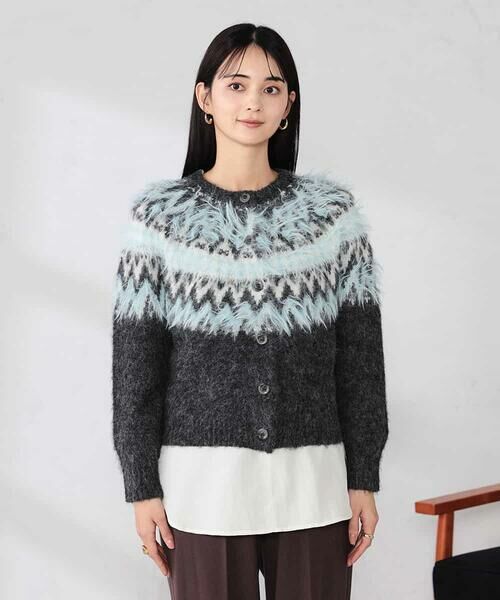 a.v.v / アー・ヴェ・ヴェ カーディガン・ボレロ | 【2WAY】フェアアイルニットカーディガン | 詳細13