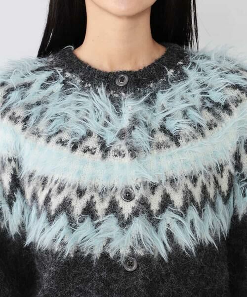 a.v.v / アー・ヴェ・ヴェ カーディガン・ボレロ | 【2WAY】フェアアイルニットカーディガン | 詳細16