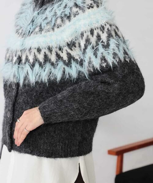 a.v.v / アー・ヴェ・ヴェ カーディガン・ボレロ | 【2WAY】フェアアイルニットカーディガン | 詳細17