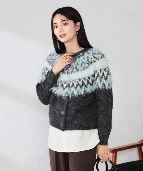 a.v.v / アー・ヴェ・ヴェ カーディガン・ボレロ | 【2WAY】フェアアイルニットカーディガン | 詳細2