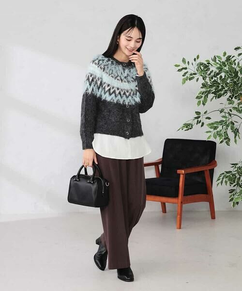 a.v.v / アー・ヴェ・ヴェ カーディガン・ボレロ | 【2WAY】フェアアイルニットカーディガン | 詳細8