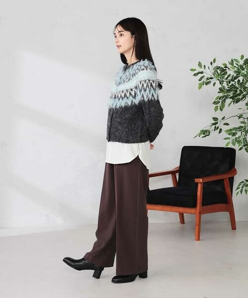 a.v.v / アー・ヴェ・ヴェ カーディガン・ボレロ | 【2WAY】フェアアイルニットカーディガン | 詳細9