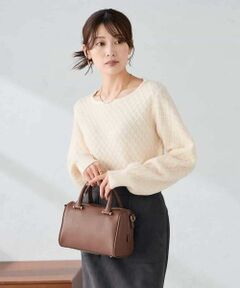 a.v.v / アー・ヴェ・ヴェ ニット・セーター | ダイヤ柄ニットプルオーバー