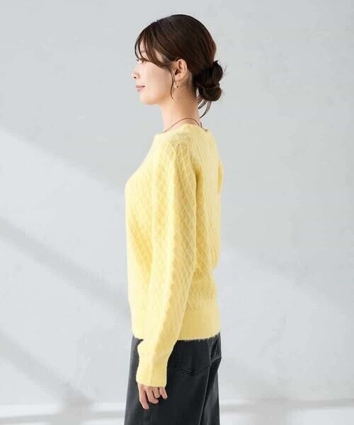 a.v.v / アー・ヴェ・ヴェ ニット・セーター | ダイヤ柄ニットプルオーバー | 詳細15