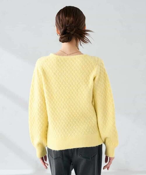 a.v.v / アー・ヴェ・ヴェ ニット・セーター | ダイヤ柄ニットプルオーバー | 詳細16