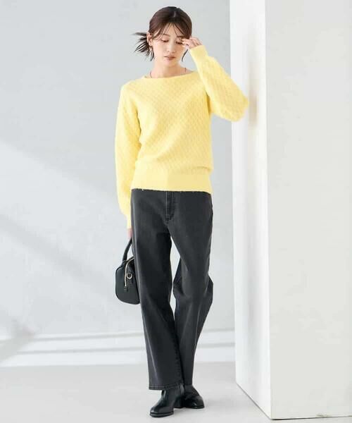 a.v.v / アー・ヴェ・ヴェ ニット・セーター | ダイヤ柄ニットプルオーバー | 詳細4