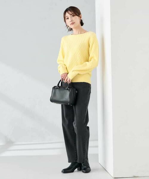 a.v.v / アー・ヴェ・ヴェ ニット・セーター | ダイヤ柄ニットプルオーバー | 詳細5