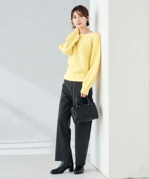 a.v.v / アー・ヴェ・ヴェ ニット・セーター | ダイヤ柄ニットプルオーバー | 詳細6