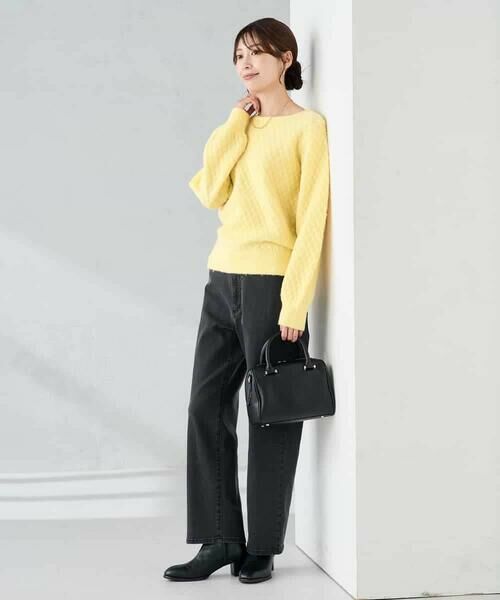 a.v.v / アー・ヴェ・ヴェ ニット・セーター | ダイヤ柄ニットプルオーバー | 詳細7