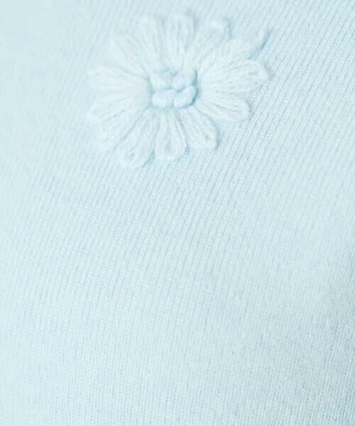 a.v.v / アー・ヴェ・ヴェ ニット・セーター | フラワー刺繍ニットプルオーバー | 詳細28