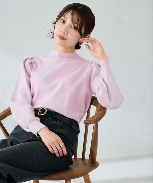 a.v.v / アー・ヴェ・ヴェ ニット・セーター | プチハイネックショルダータックニット | 詳細1